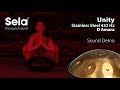 Sela 305 Unity Handpan D Amara Stainless Steel thumbnail 11