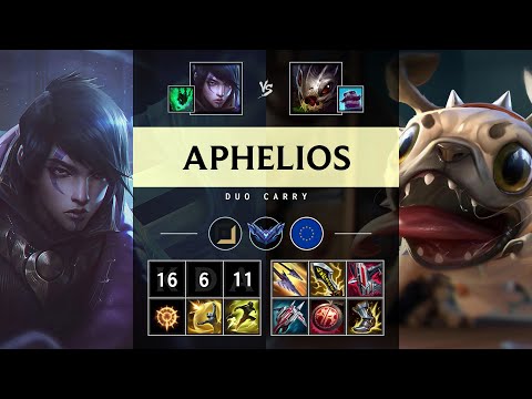 Aphelios ADC vs Kog'Maw - EUW Diamond Patch 25.09
