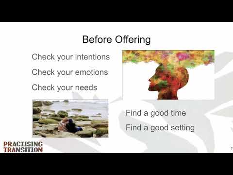 Offering and receiving feedback