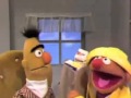 Classic Sesame Street Ernie Over Prepares For Rain