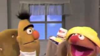 Classic Sesame Street - Ernie over-prepares for rain