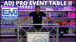 Video thumbnail for ADJ Pro Event Table II Walkthrough and setup with EMI Audio by EMI Audio