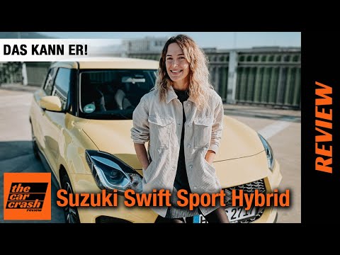 Suzuki Swift Sport Hybrid (2021) 💛 Was kann der Kraftzwerg mit Mild-Hybrid?! Fahrbericht | Review