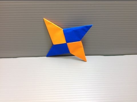 Daily Origami: 066 - Shuriken Ninja Star