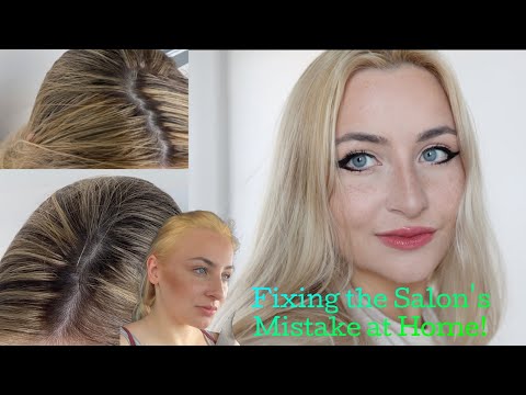 BLEACHING AT HOME: HIGHLIGHTS to ALL OVER PLATINUM BLONDE
