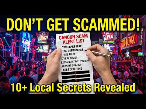 TOP Tourist TRAPS to AVOID in Cancun! DON’T Get SCAMMED