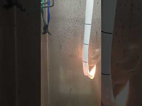 A grade isi pvc insulation log roll white, length: 10 m