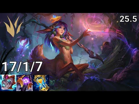 Lillia Jungle vs Hecarim - EUW Master | Patch 25.5
