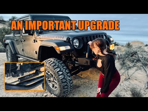 Installing The Falcon Steering Stabilizer On The 2021 Jeep Gladiator Rubicon