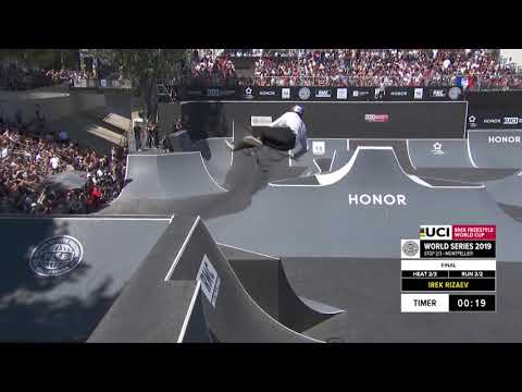 Irek Rizaev - 2nd place - UCI BMX Freestyle Park World Cup Final | FISE Montpellier 2019