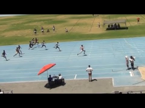 Liam Buck - 100m & 200m Table Bay Zonal Trials 2019