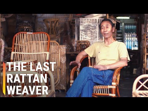 Singapore’s Last Maker of Handwoven Rattan Chairs