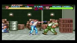 Final Fight (SNES) on a Retron 5 in 720p HD