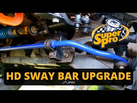 HD Sway Bar Upgrade & Installation // D22 Navara