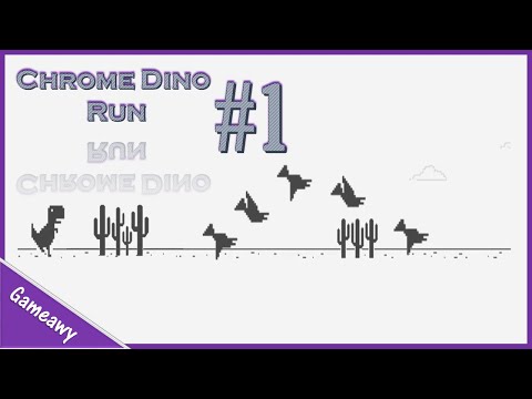T-Rex Game | Chrome Dino Run #1 - YouTube