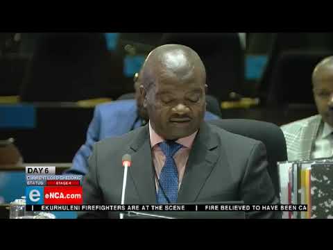 Bantu Holomisa has presented documents to the PIC Inquiry