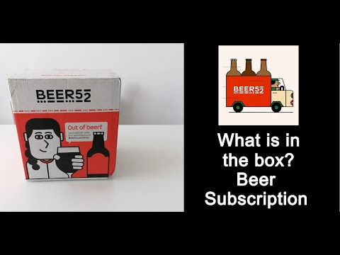 BEER52 - Beer Subscription - What is in the Box? - London, UK