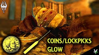 COINS/LOCKPICKS GLOW: Utility Mod!!- Xbox Modded Skyrim Mod Showcase