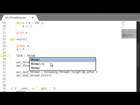 Python threading 08 Locks