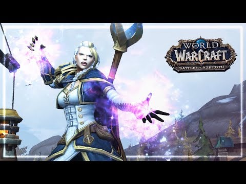 Jaina Proudmoore Cutscene - The Attack On Anglepoint | Battle for Azeroth Patch 8.1