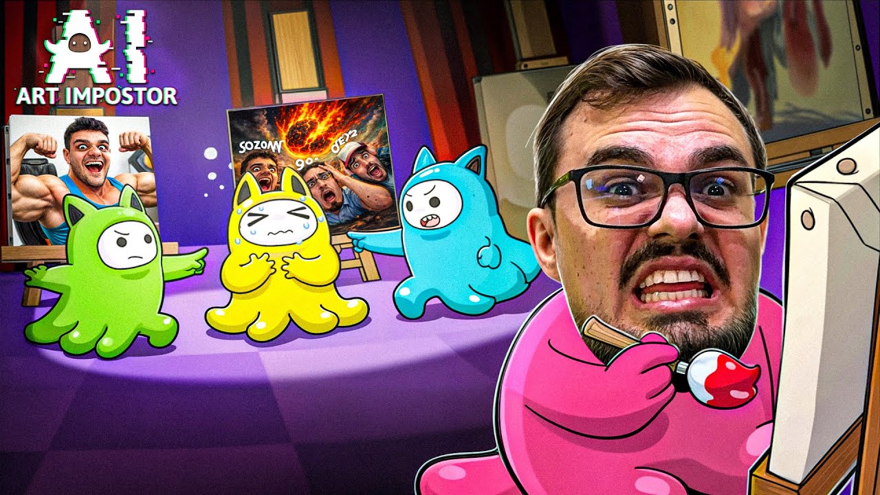 QUEM É O IMPOSTOR? - AI ART IMPOSTOR