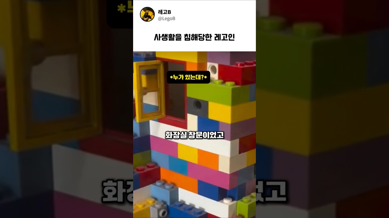 레고인들의 생활 #레고