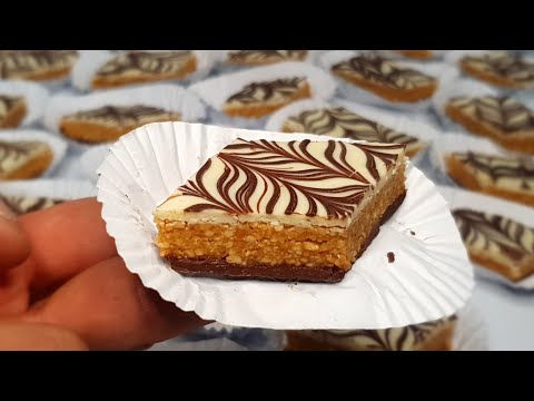 Zellige (no-bake marble cake)
