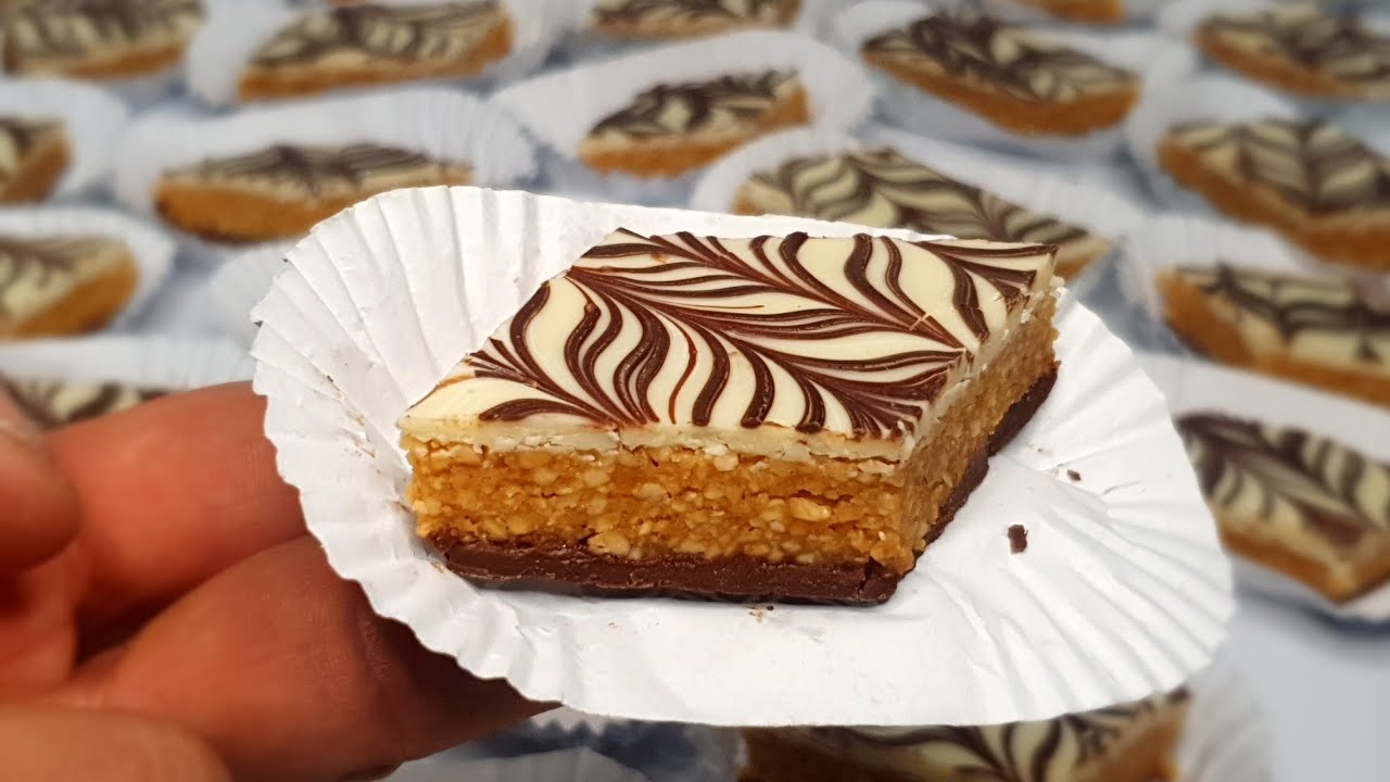 Zellige (gâteau marbré sans cuisson)