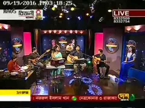Ei nil monihar/ Shopnil Rajib/ Eid live show Desh tv 2016
