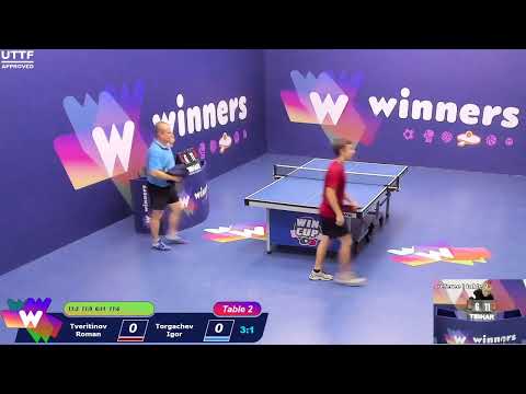 WINners CUP table 2  20.09  Tveritinov Roman - Torgachev Igor 15:00