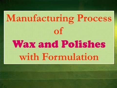 The Complete Technology Book on Wax and Polishes 2nd Revised Edition