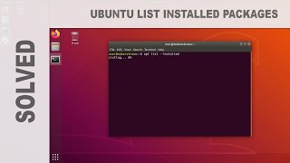 How to List All Installed Packages in Ubuntu 18.04 Linux Check Show Get Software Applications SOLVED