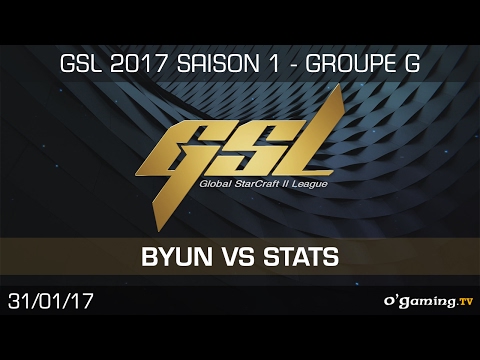 ByuN vs Stats TvP - GSL 2017 Saison 1 Code S - Groupe G Winners match - Starcraft II