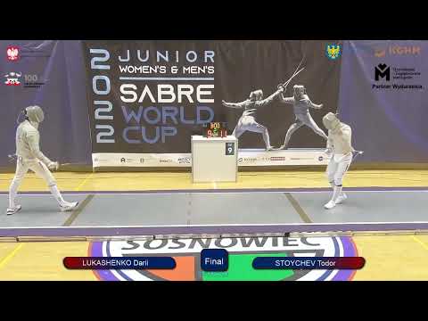 Sosnowiec World Cup 2022 JMS - GOLD - Darii Lukashenko UKR v Todor Stoychev BUL
