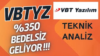 VBT YAZILIM BEDELSİZ KARARI ALDI || #VBTYZ Teknik Analiz