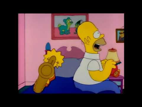 Lisa Plays Sax for Homer