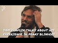 Sam Claflin talks about his experience in Peaky Blinders