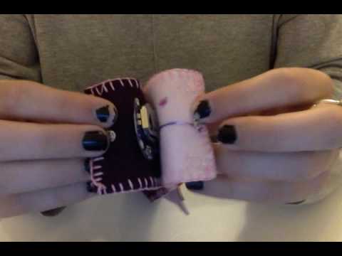 Felt Wrist Cuff - Functional and Aesthetic Features