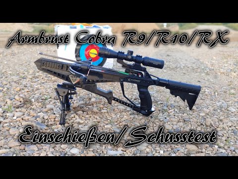 Armbrust Cobra R9/R10 Einschießen/Schusstest | HD+ | German/Deutsch