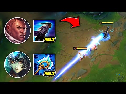 We played the Highest Win Rate bot lane and tried to 2v8 carry