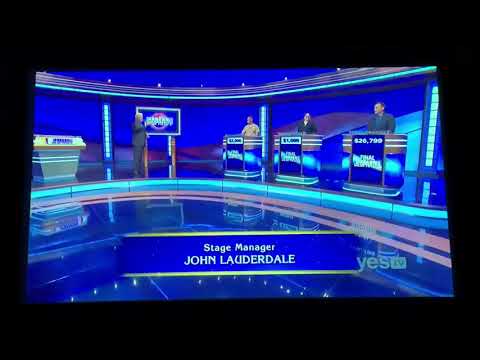 Jeopardy short end credits, John Bussard Day 2 (11/16/20)