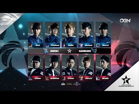 SSB vs SSG Game 1 Highlights - SBENU SONICBOOM vs SAMSUNG GALAXY - LCK Week 6 - SPRING 2016