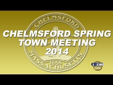 Town Meeting: Spring Day 3 - May 6, 2014