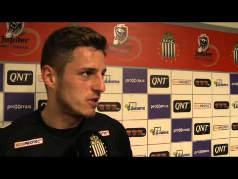 Réactions d'après-match Enes Saglik et Steeven Willems