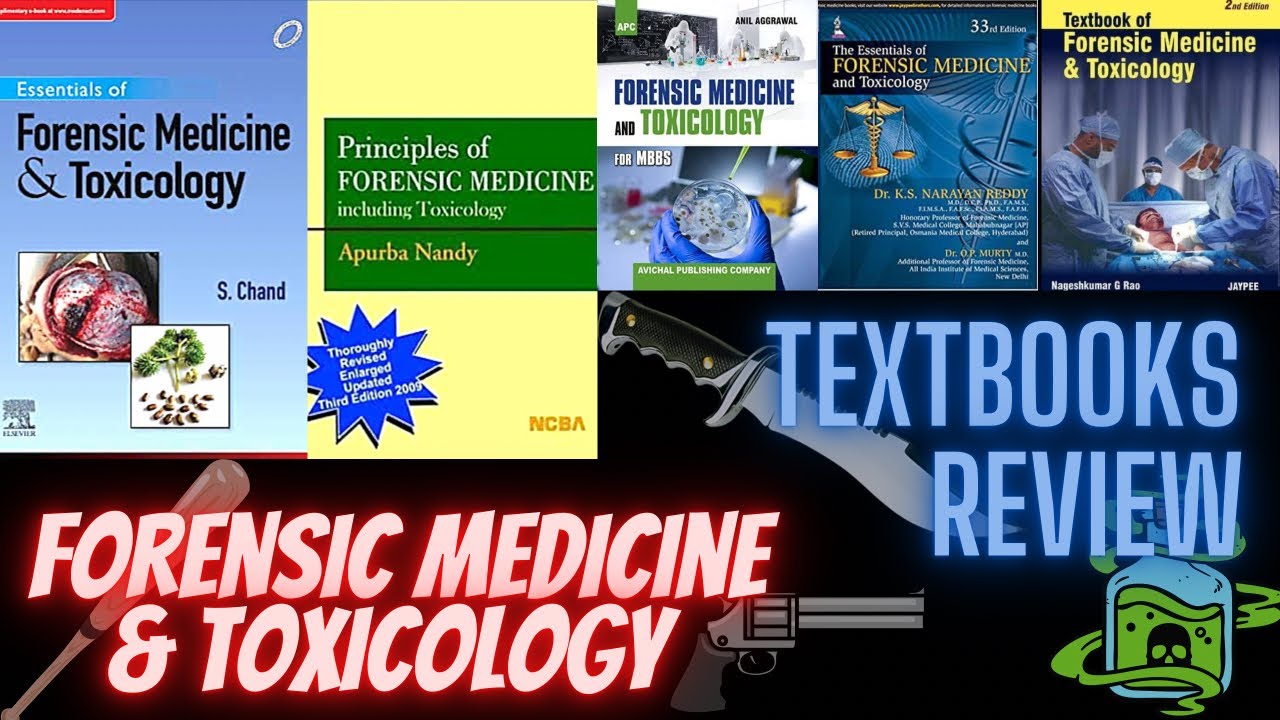 Forensic Medicine & Toxicology textbooks review | #mbbs #forensic