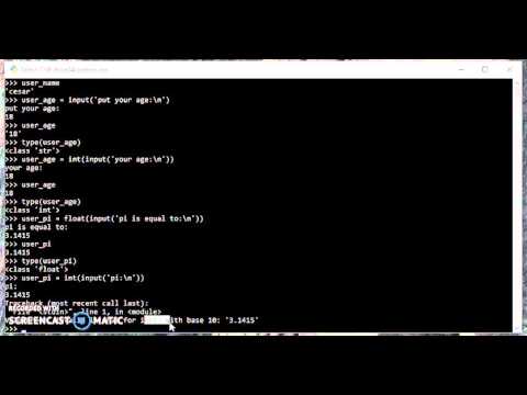 Input (user input) / Validate Input | I See Python