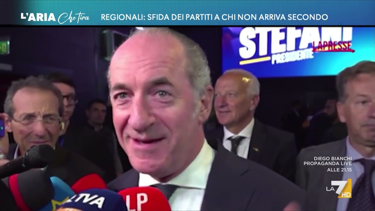 Regionali: sfida dei partiti a chi non arriva secondo