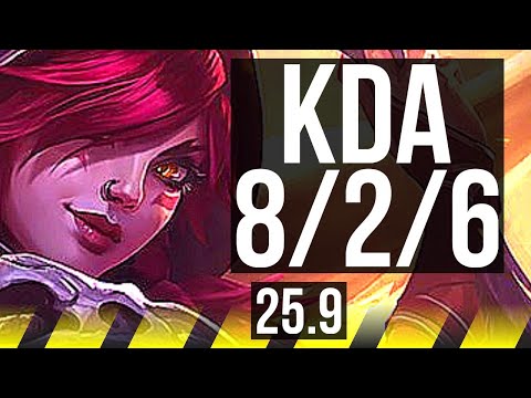 XAYAH & Karma vs TRISTANA & Rell (ADC) | 8/2/6 | EUNE Master | 25.9