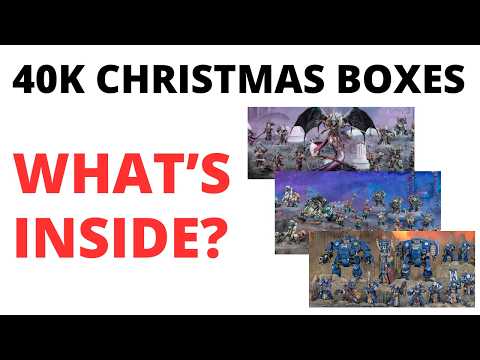 Christmas Battleforce Boxes CONTENTS REVEAL - Armies Getting One and What's Inside!