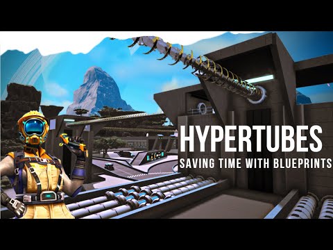 Installing A Hypertube Network In My Whole City | Saving A HUGE Amount Time With Blueprints!